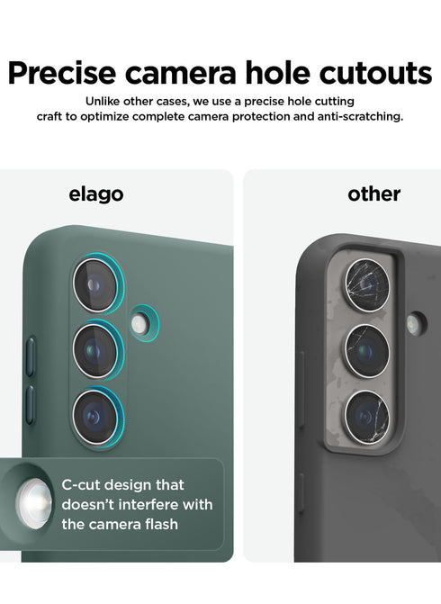 elago Samsung Galaxy S24 Case Liquid Silicone